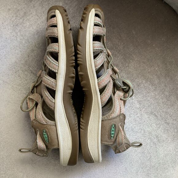 Keen Womens Taupe Tan Sz 8.5 Sandal Flats Closed Toe Slip-on Gorpcore - Picture 5 of 8